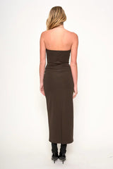 DRA LAVENE STRAPLESS MAXI DRESS