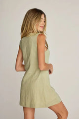 SUNDAY RITUAL DAHLIA LINEN DRESS