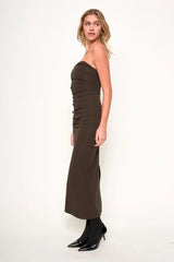 DRA LAVENE STRAPLESS MAXI DRESS