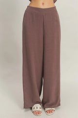 WIDE CUT CUTE PANTS