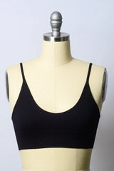 LOW BACK SEAMLESS BRALETTE TOP