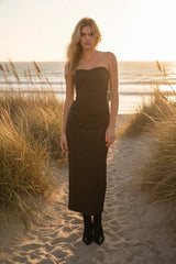 DRA LAVENE STRAPLESS  MAXI DRESS