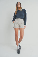 HIGH RISE UTILITY CARGO SHORT