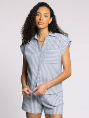 THREAD & SUPPLY MARINA SHORT SLEEVE TOP