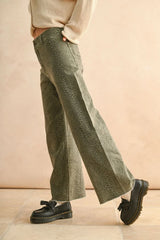 SNAKE PRINT PANTS