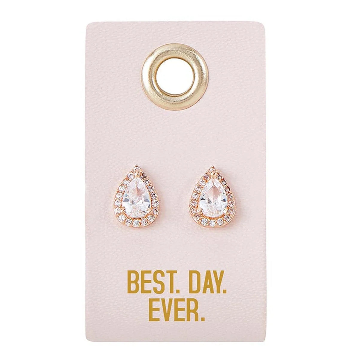 LOVE WEDDING EARRING - BEST DAY EVER